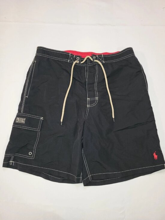 Polo Ralph Lauren Other - Polo Ralph Lauren Board Shorts Men's Large Blue Drawstring Swim Trunks Beach